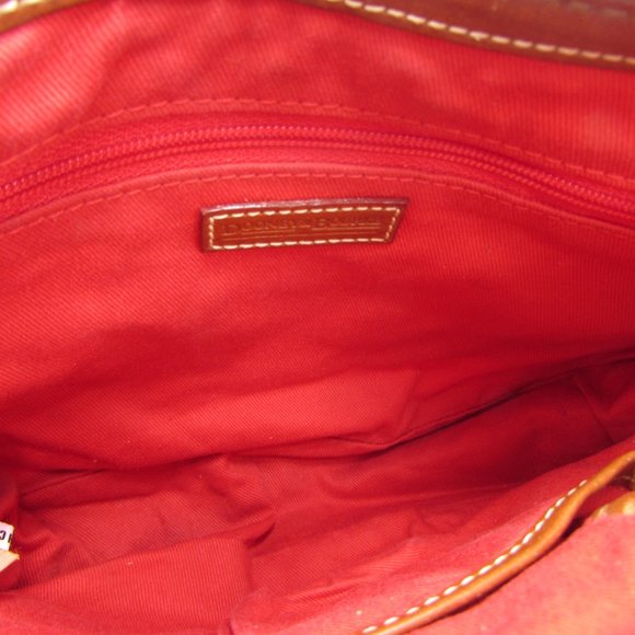 Dooney & Bourke Small Egg Pouchette Graffiti Crayon Doodle Handbag Purse - Picture 13 of 13